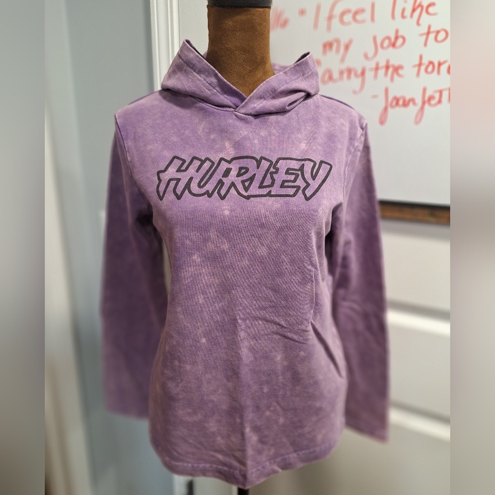 Hurley Purple Hoodie Sweater